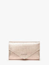 Portemonnee Leder Etrier Roze etincelle irisee EETI5018